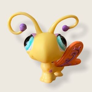 Littlest Pet Shop. 2007 Hasbro. Yellow Butterfly.